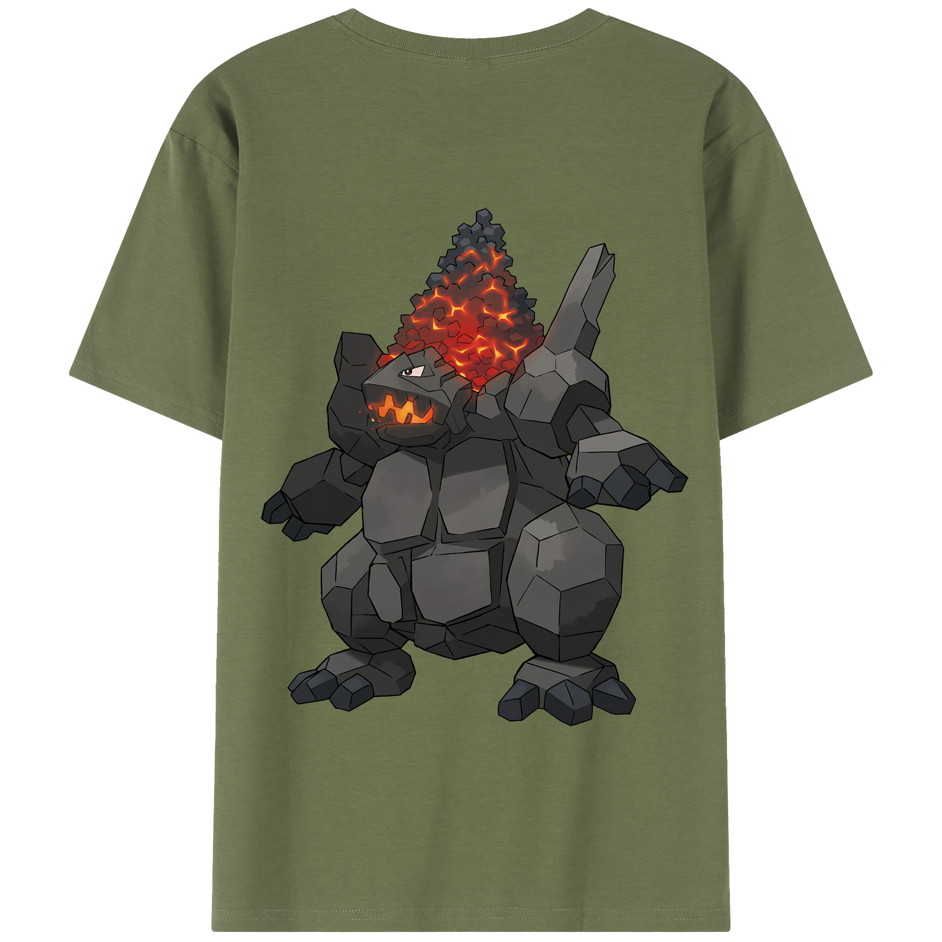 （画像用） ポケットモンスター Pokémon 綿100％半袖Tシャツ（背面プリント）